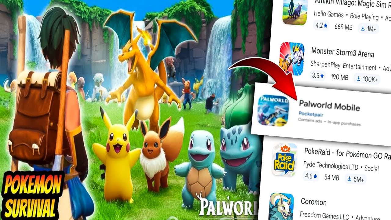 I FOUND TOP 3 HIDDEN 🎉 BEST PALWORLD ✨ LIKE GAMES YOU NEED 😍 TO PLAY NOW 🥳