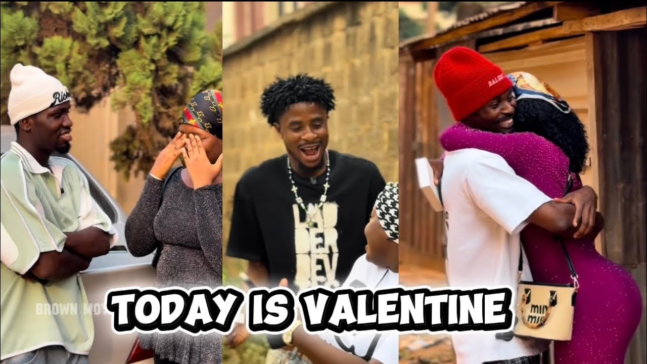 Today is valentine wait for it😂 on BROWN MOVIE WORLD #valentinesday #valentine #gift 