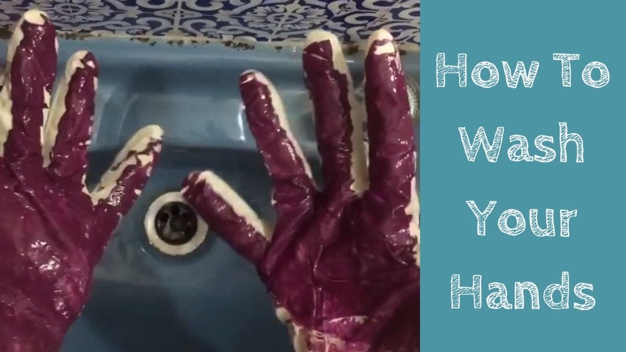 How To Wash Your Hands | DIY Yolande