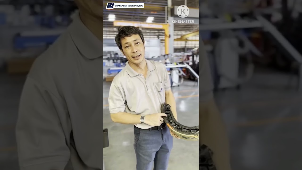 เครื่องย้ำหมุดผ้าเบรก (อัดผ้าเบรก) รถสิบล้อ