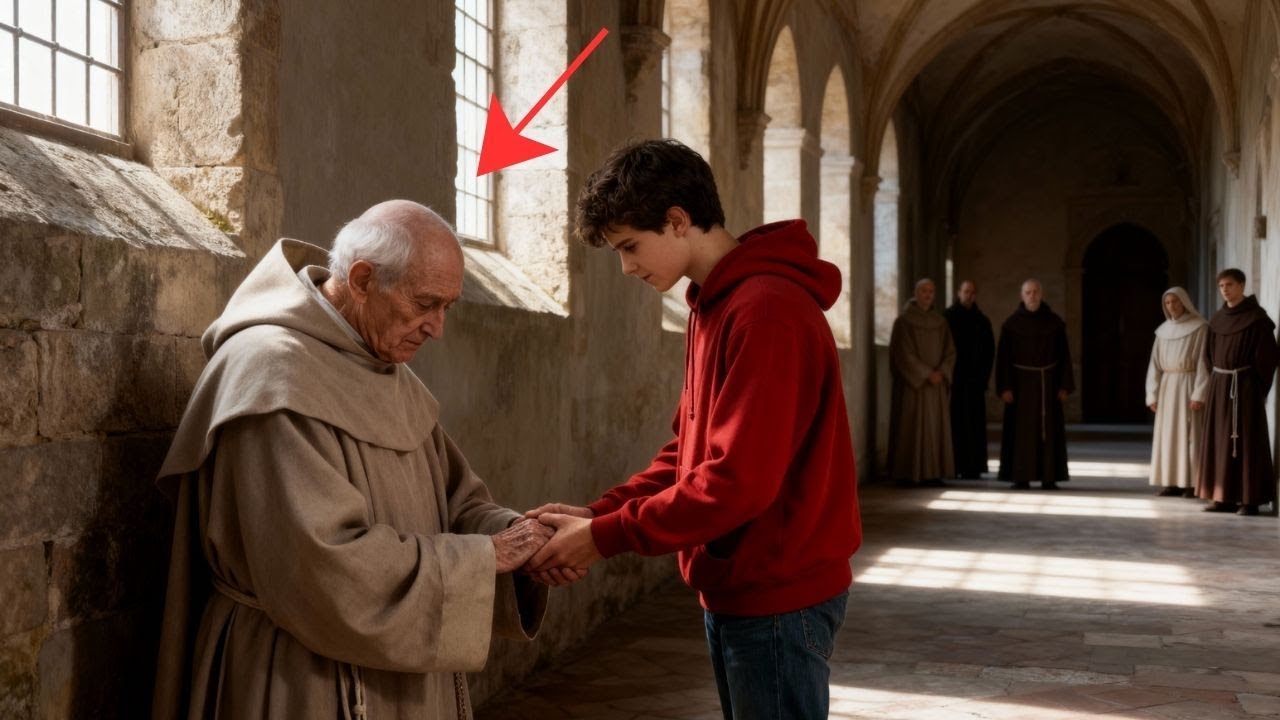 En Italia, Carlo tomó la mano del monje que nadie miraba… 48 horas después, el convento fue clausura
