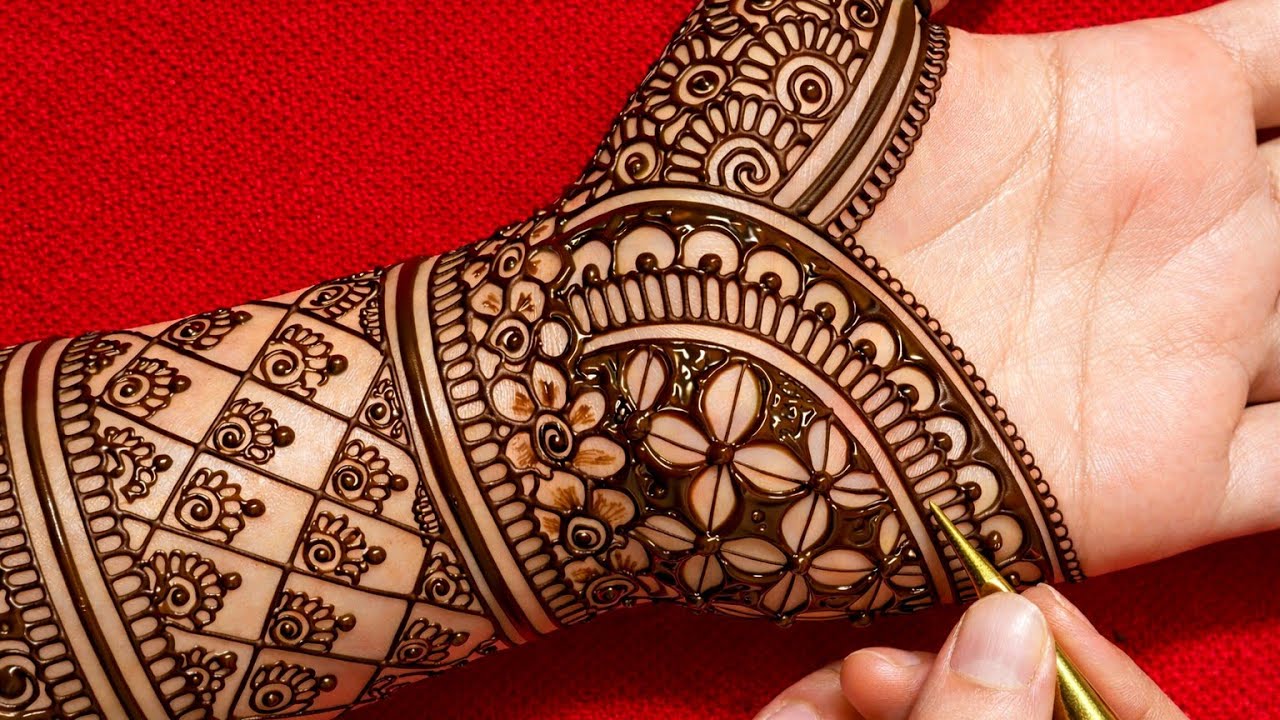 Latest Simple stylish mehndi design | Easy mehndi design | mehndi designs | mehndi