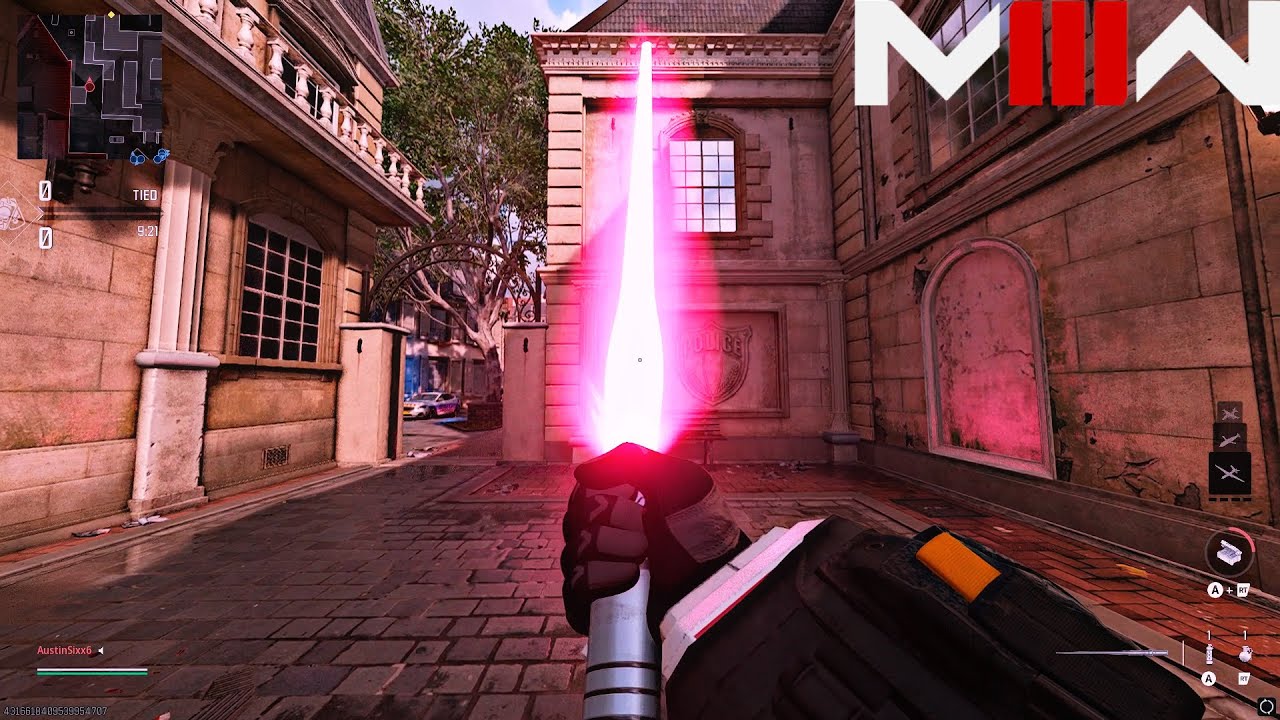 GUNDAM BEAM SABER BLUEPRINT IN MODERN WARFARE 3!