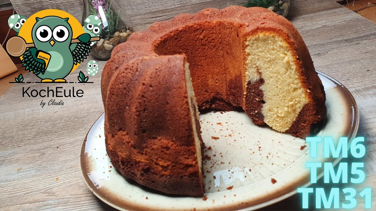 klassischer Marmorkuchen  | der ultimativ klassische Kuchen | Thermomix TM6 TM5