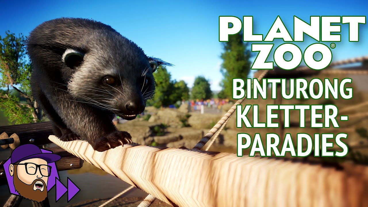 🐯 Binturong Kletterparadies - Gehege Speedbuild - Planet Zoo Let's Build