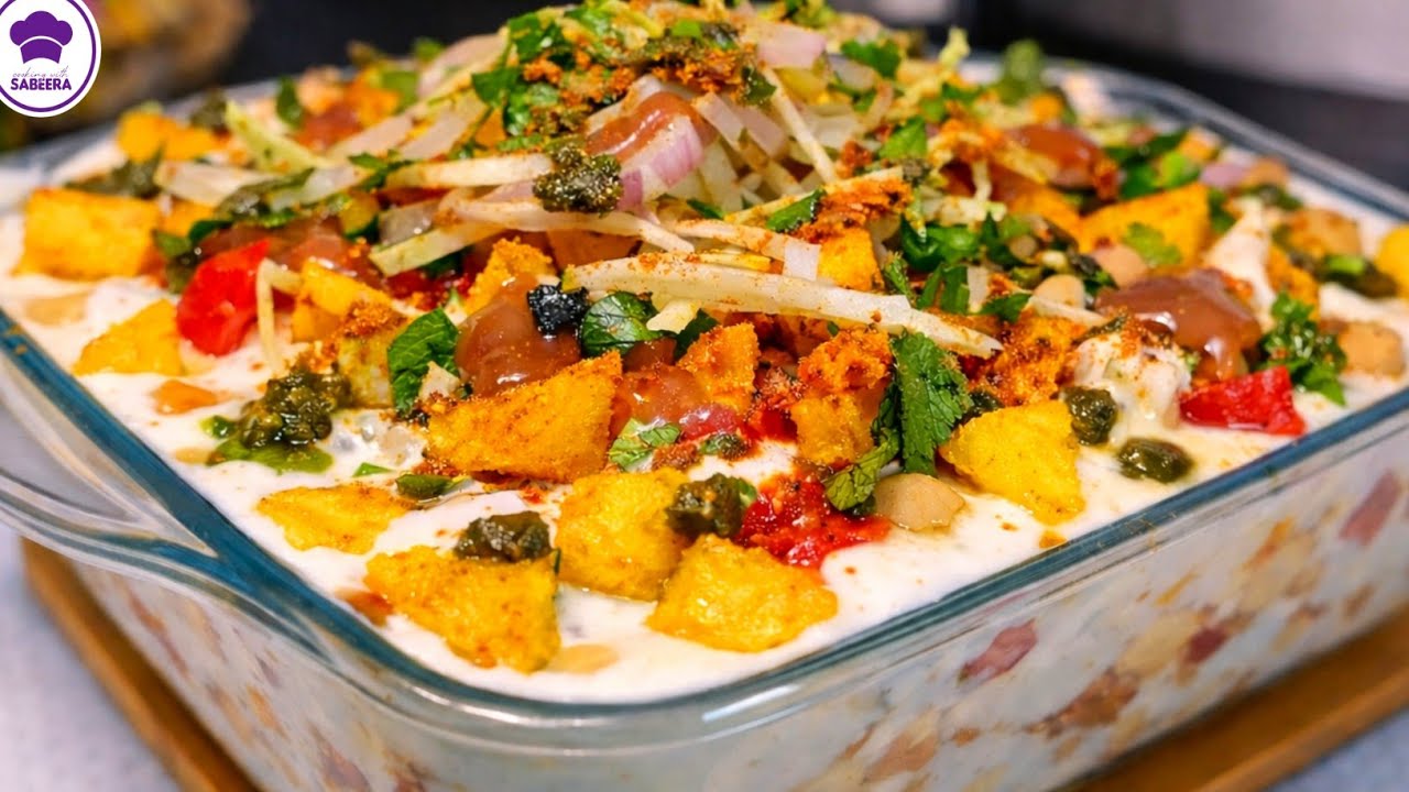 Fried Aloo Dahi Phulkiun Ki Chaat | Ramazan Special Chaat Recipe | Iftar Special Recipes 