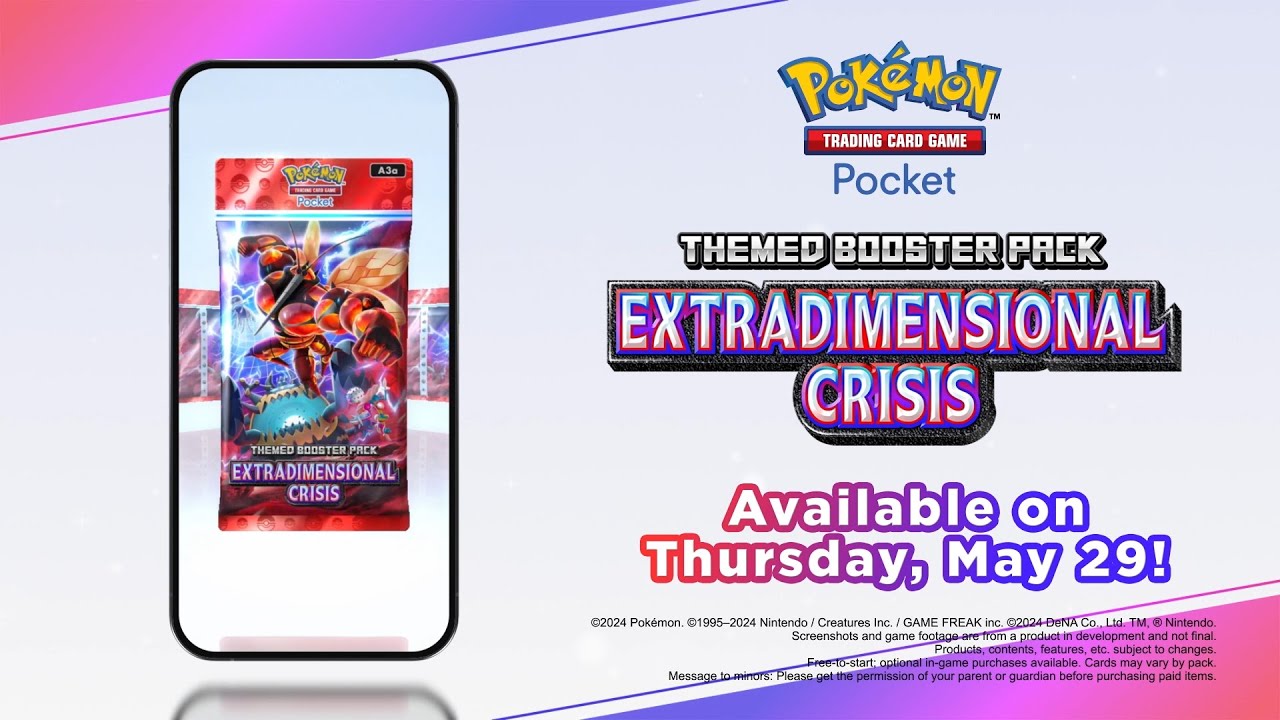 Pokémon TCG Pocket: Extradimensional Crisis | Coming May 29