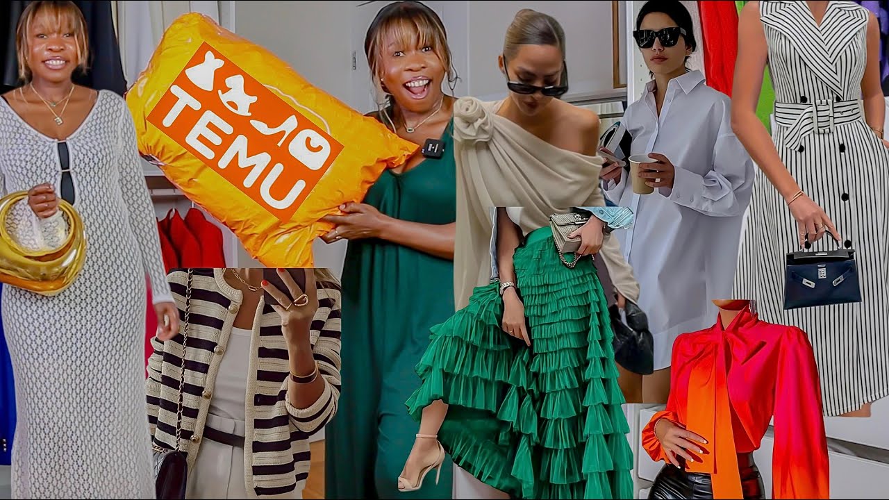 *HUGE* TEMU UNBOXING TRY - ON HAUL ( Fashion , Jewelry & More ) + STYLE  