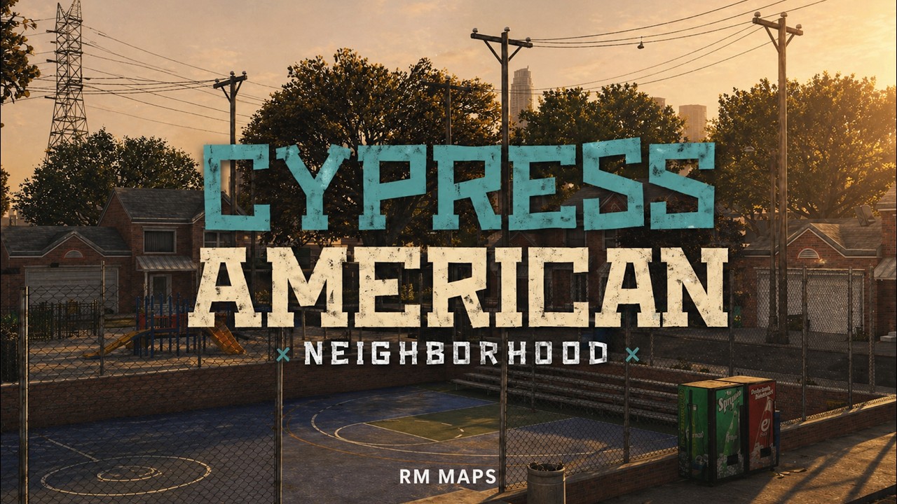 Cypress American Neighborhood | Map FiveM