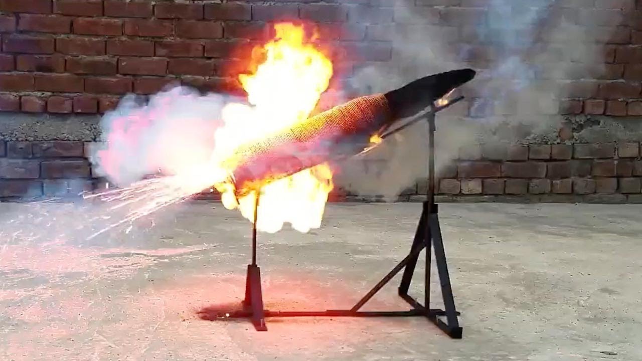 Student Creates Giant Bullet Using One Millions Matches