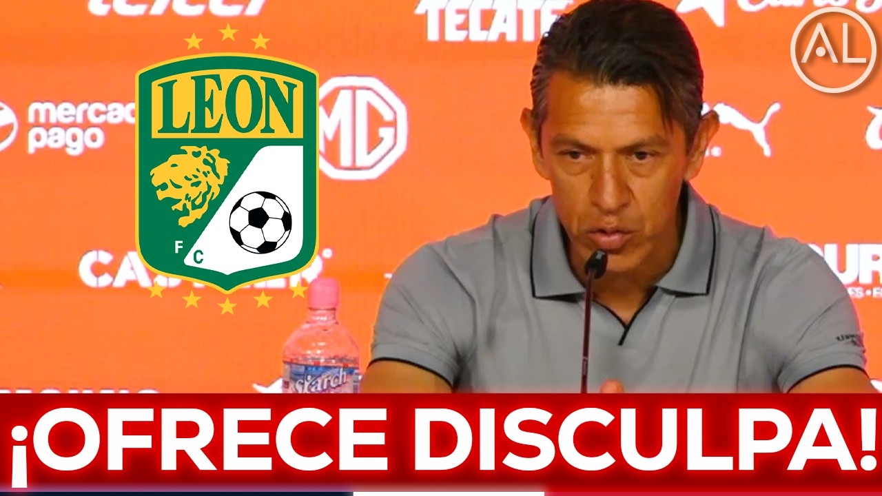 🔥 APENADOS | ALEJANDRO CORONA DT INTERINO DE LEÓN TRAS SER GOLEADO POR CHIVAS