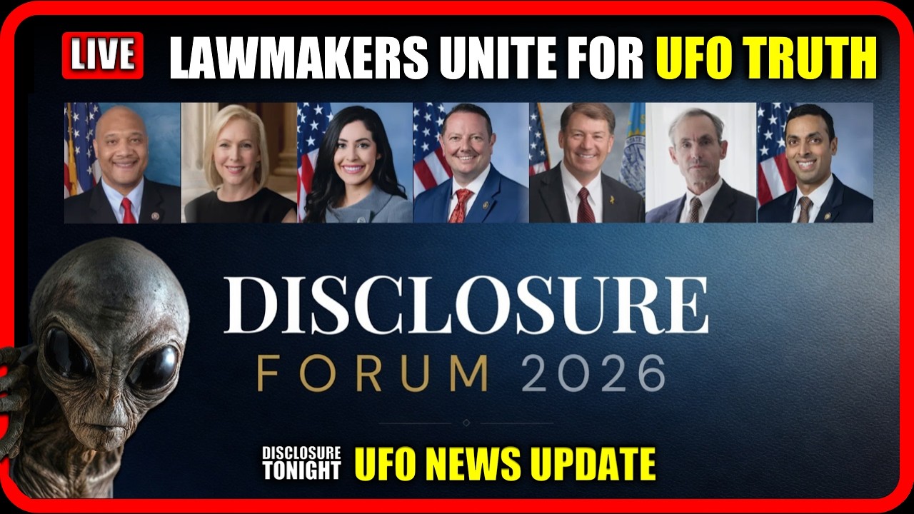 Watch LIVE: Disclosure Forum - Lawmakers & experts unite for UFO Truth | UFO News Update
