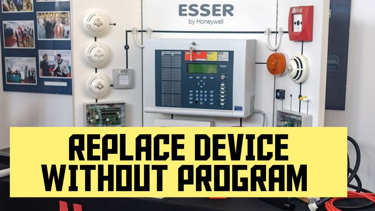 Replace ESSER devices without programming