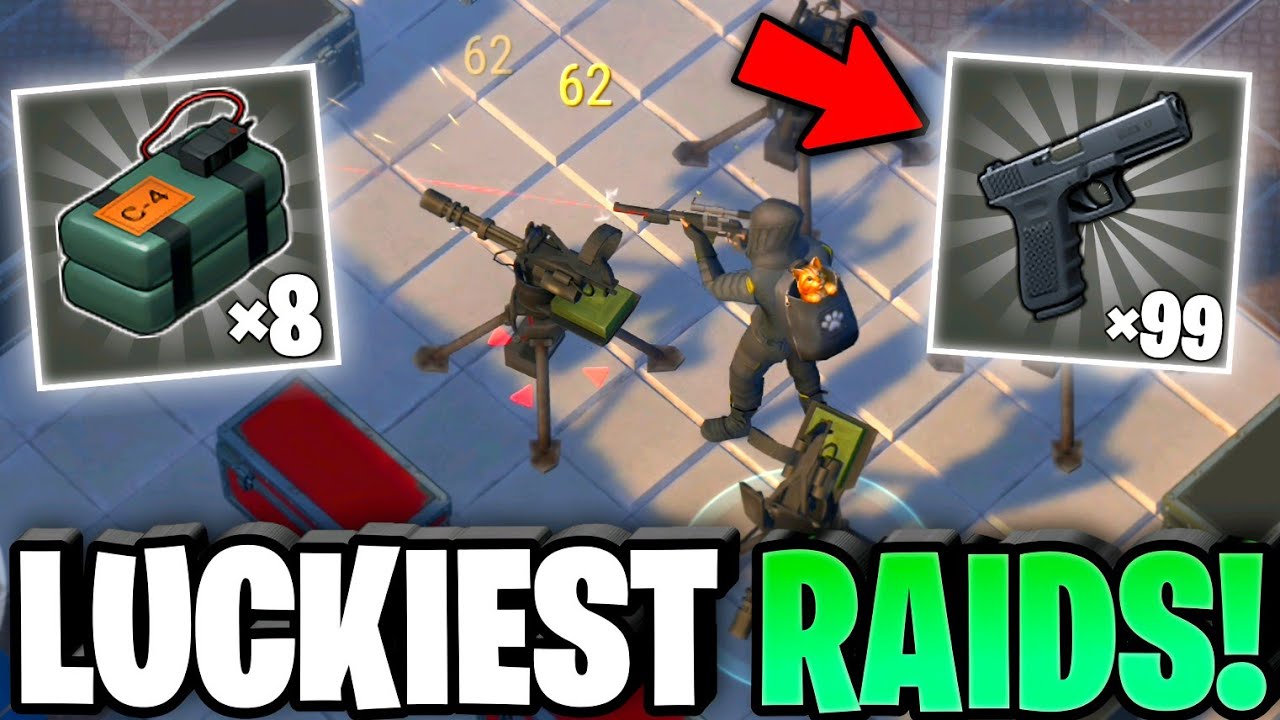 THE LUCKIEST JACKPOT RAIDS! (HERE'S THE LOOT) | LDoE | Last Day on Earth: Survival