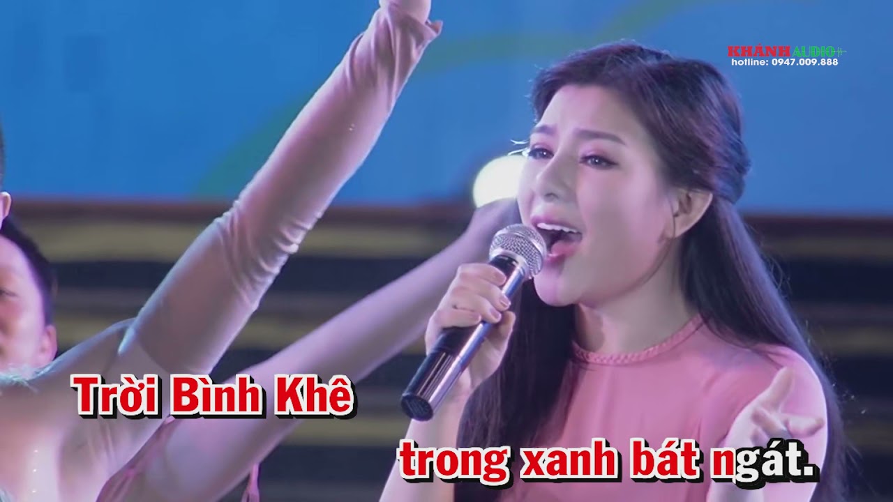 Karaoke Miền Trung nhớ Bác   Bùi Lê Mận   St Thuận Yến   full beat
