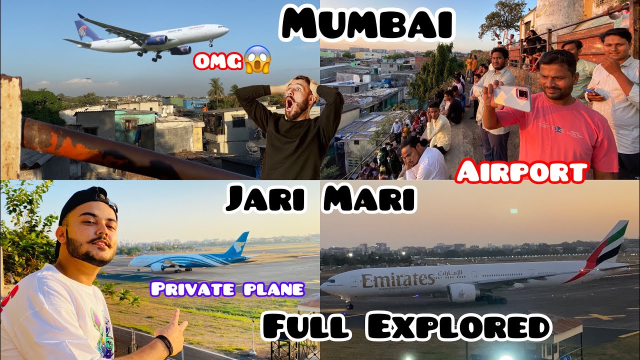 Exploring Mumbai Airport Jari Mari | like Never Before | Secret Place | phoenix Mall | Mumbai |