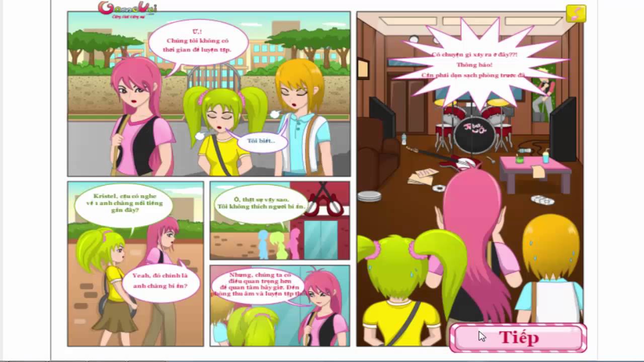 Chơi game Ban nhạc vui nhộn - Game Vui