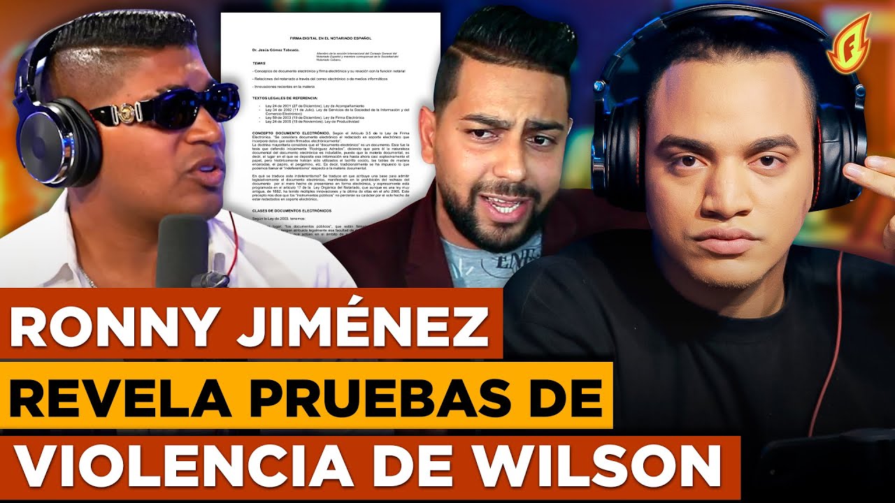 RONNY JIMENEZ Y WILSON SUED CUENTAN SUS VERSIONES EN VIVO “MOISÉS DISCUTE FEO CON RONNY”