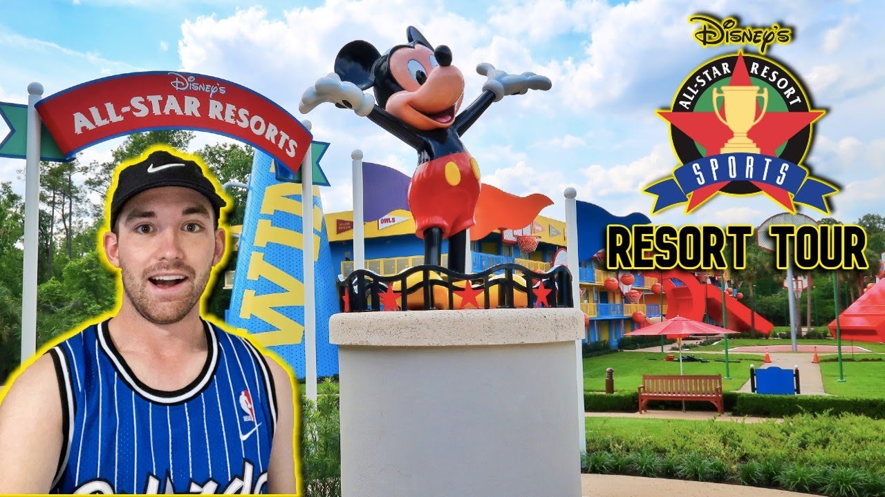DISNEY ALL STAR SPORTS RESORT RETURNS | DISNEY WORLD RESORT WALKTHROUGH, FOOD, POOL & MORE