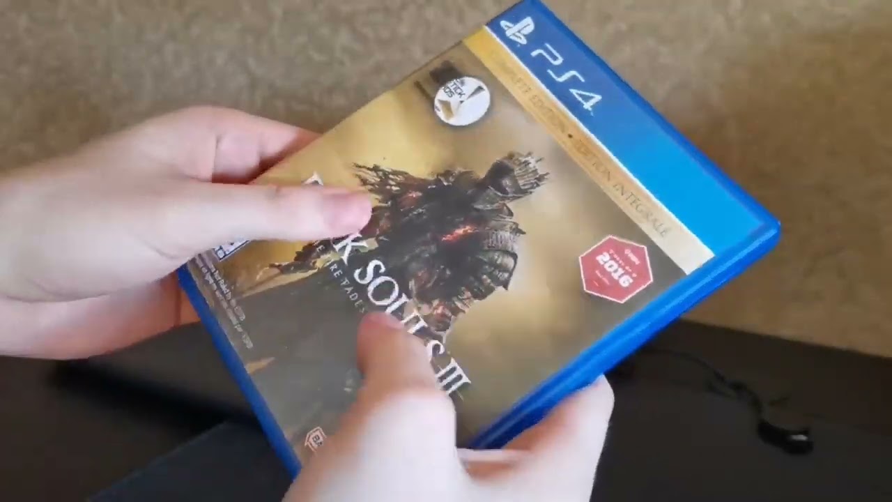 Dark Souls 3 Complete Edition PS4 - распаковка (РАРИТЕТ из 2016)