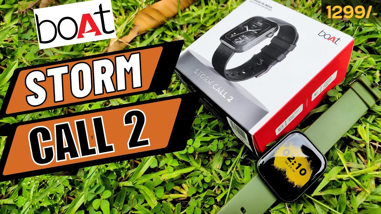 Boat Storm Call 2 Smartwatch Review 🔥 Best Budget Smartwatch Under 1500 Boat Wave Call 2