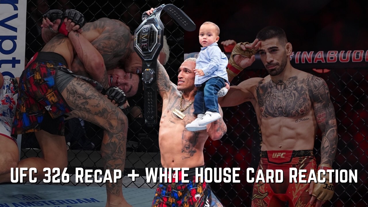 Обзор UFC 326 + Реакция на официальный кард боев UFC WHITE HOUSE