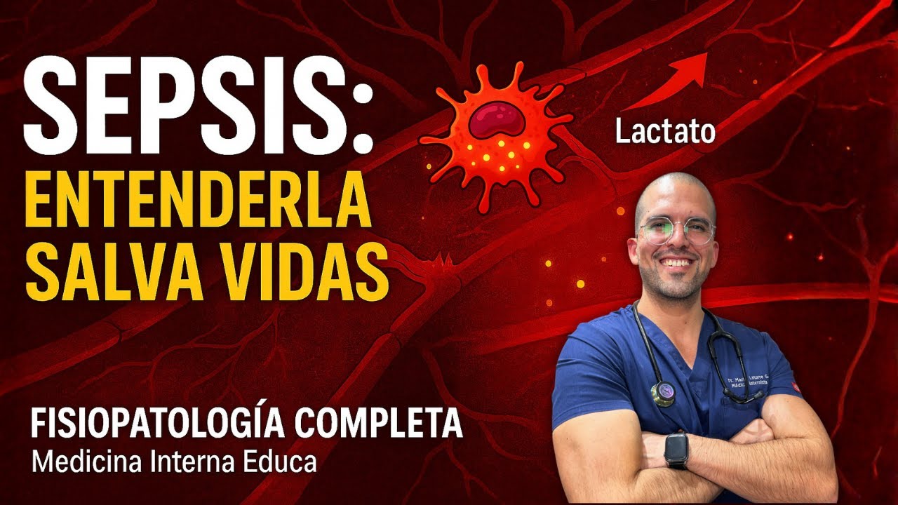 Fisiopatología de la Sepsis y Shock Séptico | Explicación Clara desde Cero (SSC 2021)
