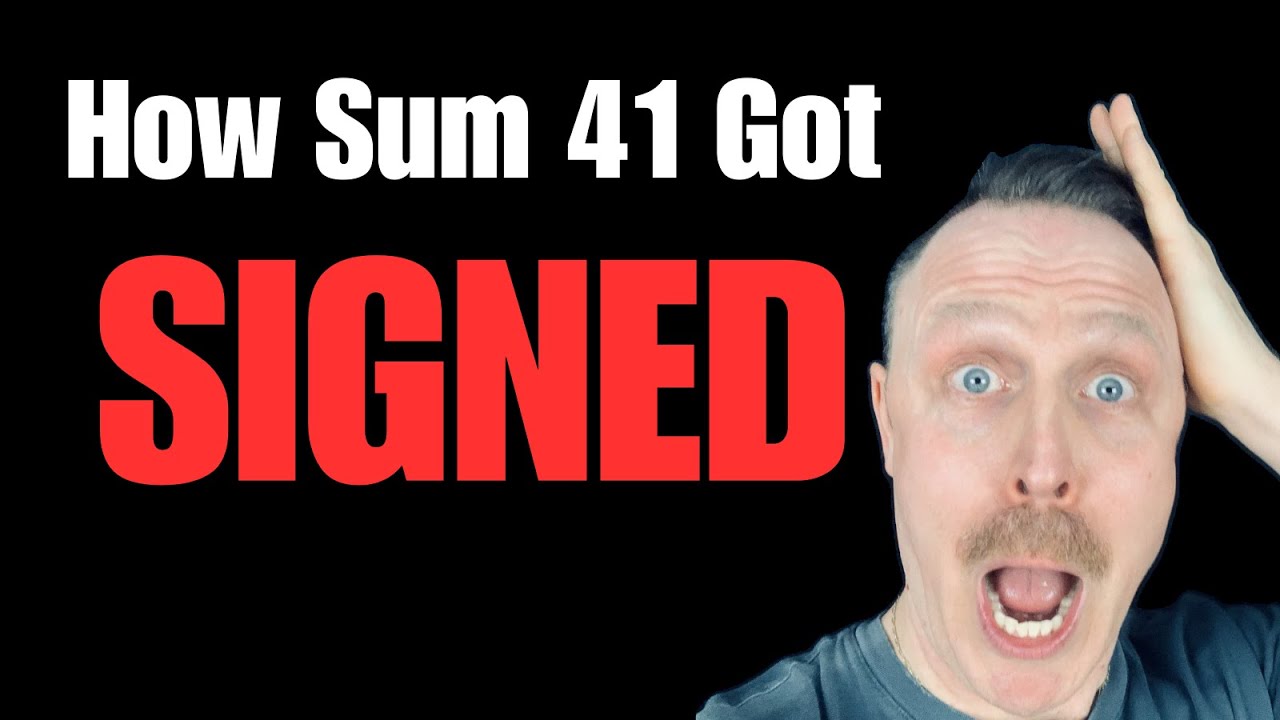 ДОМАШНЕЕ ВИДЕО, КОТОРОЕ ПОДПИСАЛО SUM 41!
