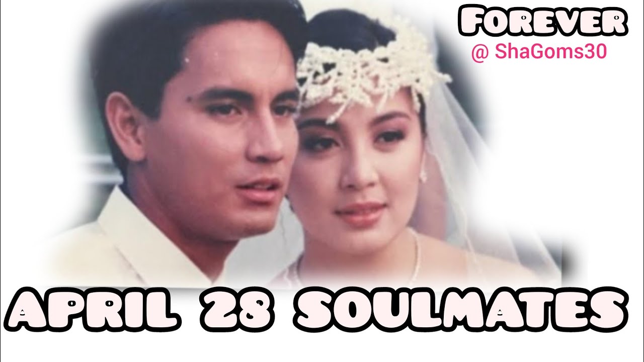 April 28.💕 Soulmates? Sharon Cuneta and Richard Gomez.