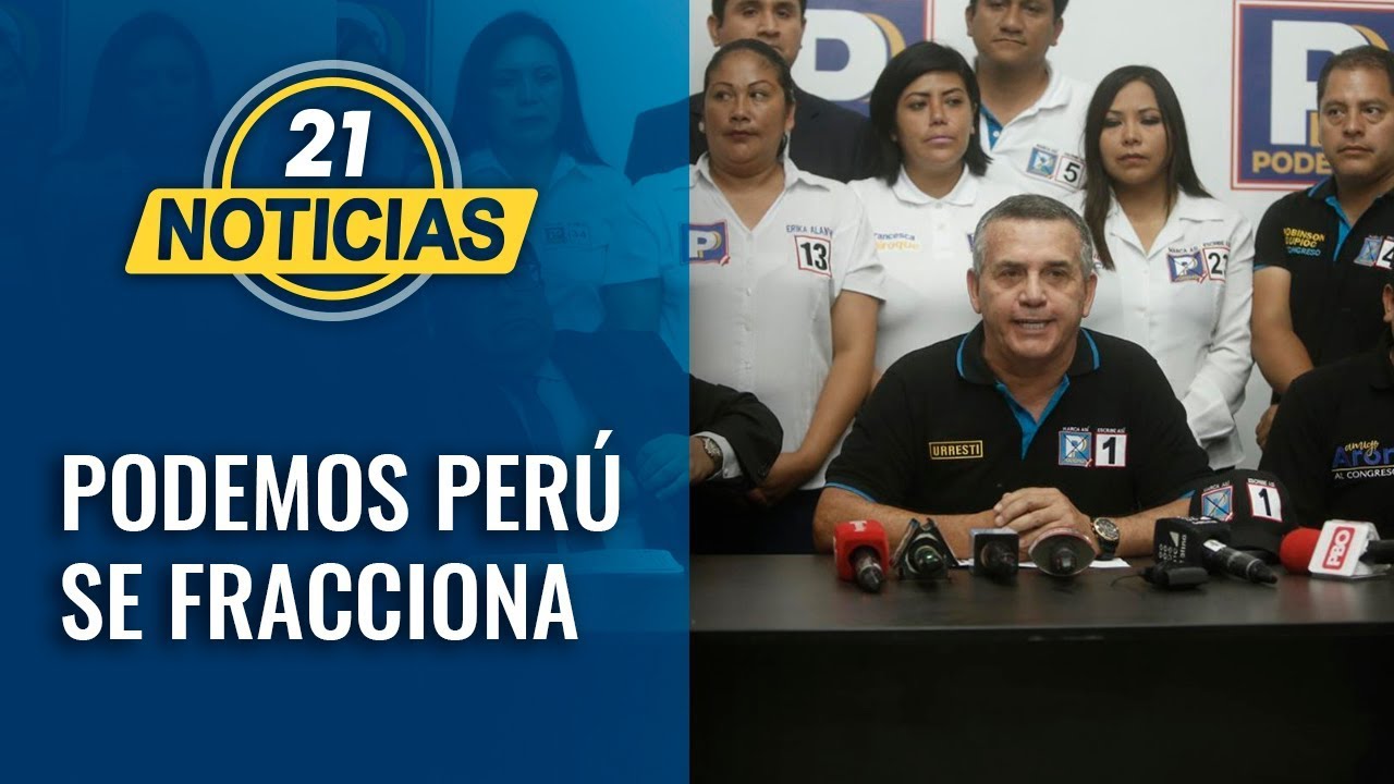 Daniel Urresti y Jos&eacute; Luna fraccionan Podemos Per&uacute;