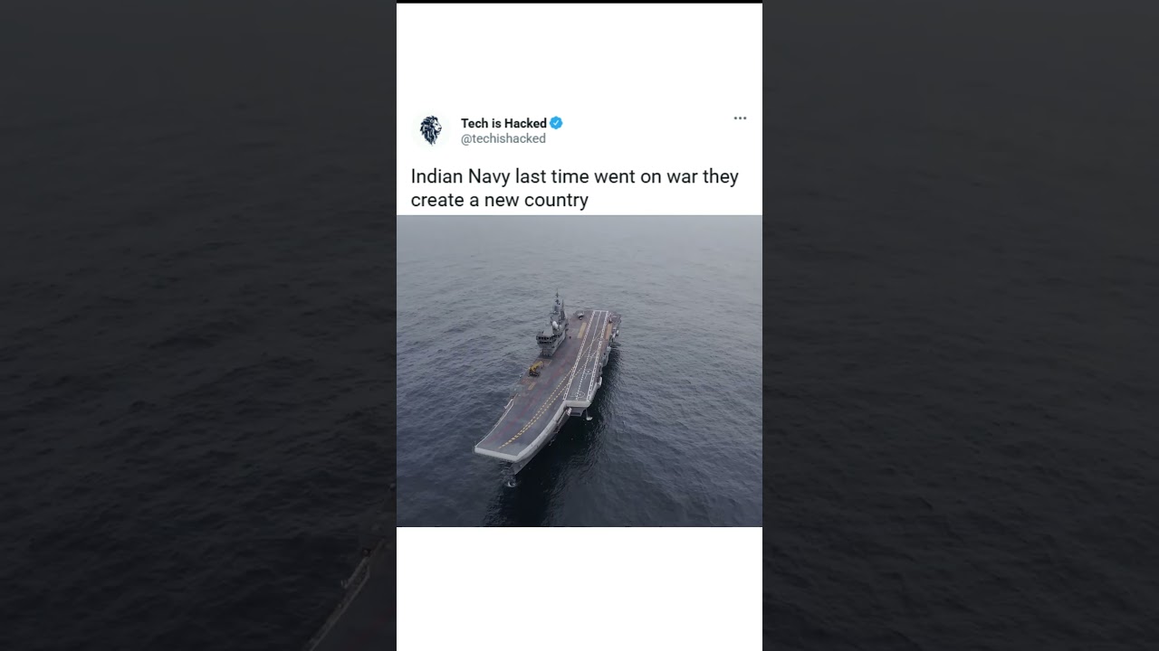 INS Vikrant &ndash; The Unsinkable Pride of India 🇮🇳⚓ #shorts