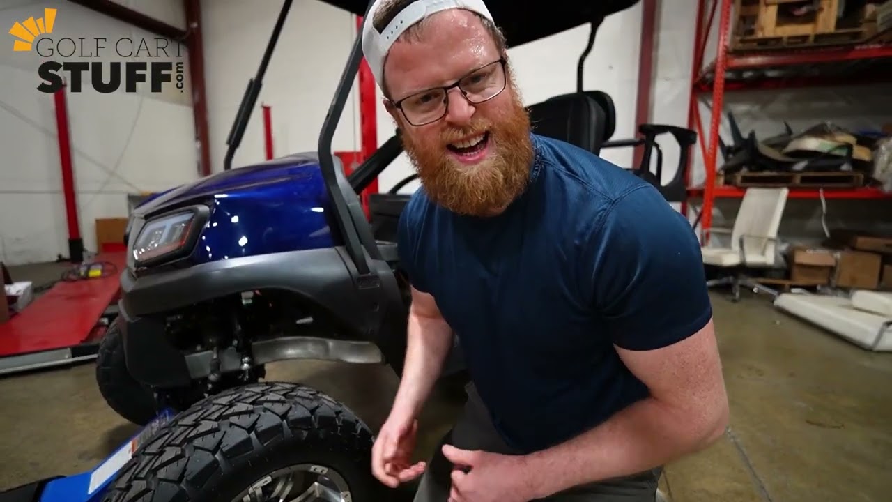 Как заменить колеса и шины на гольф-каре! Club Car, EZGO, гольф-кары Yamaha