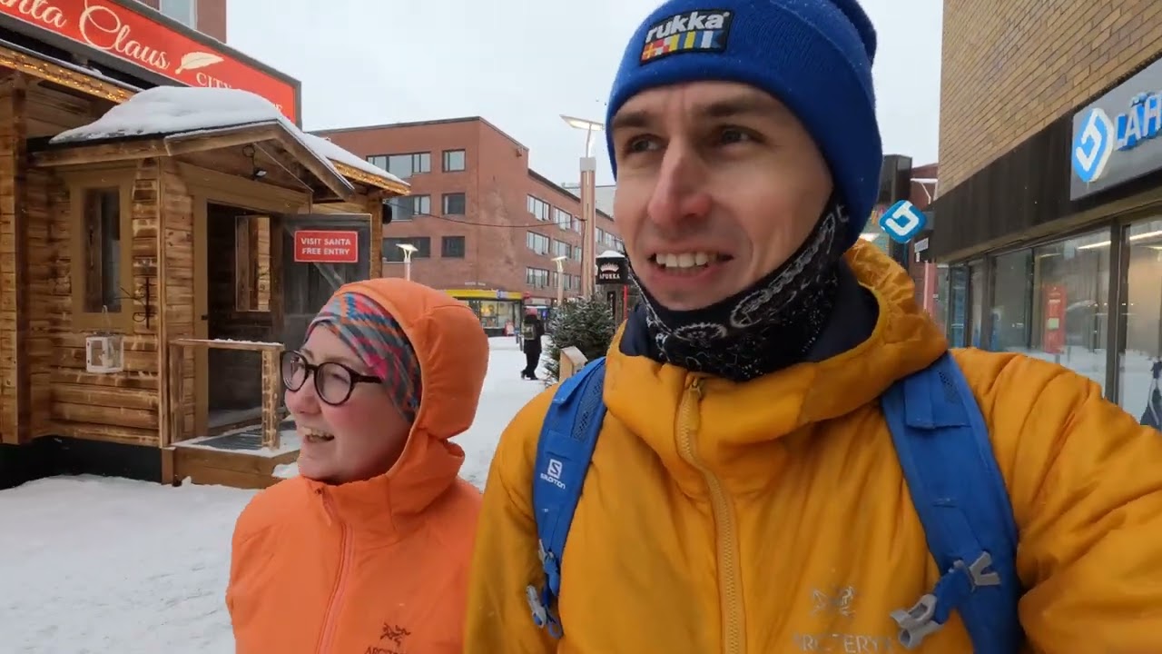 What happens in the north of Finland...