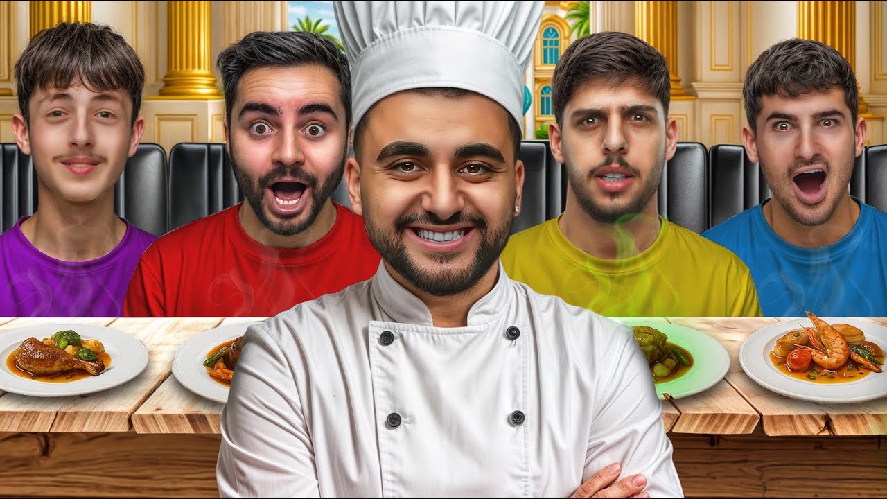 הפכתי לשף של וילת היוטיוברים ל24 שעות!(הם הקיאו)