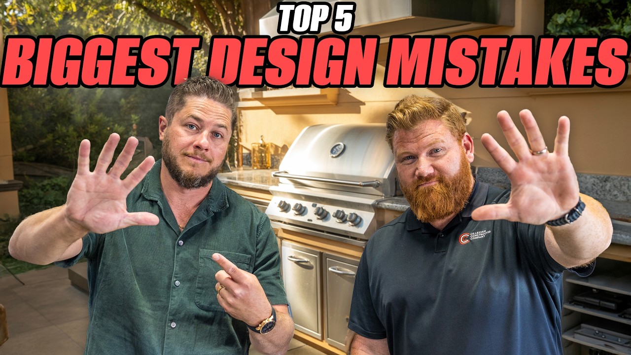 Top 5 Outdoor Kitchen Mistakes You&rsquo;ll Regret (And How to Avoid Them)