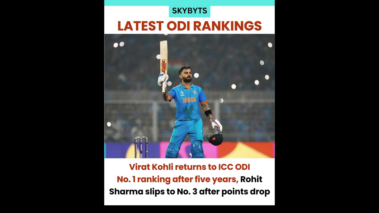 👑 King Kohli Reclaims World No.1 ODI Rank After 5 Years | The Throne Is His Again 🔥🏏 