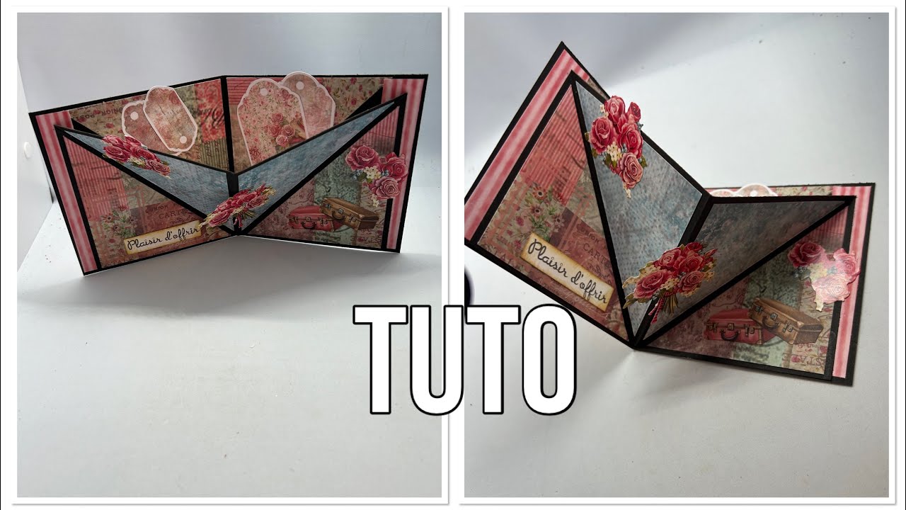TUTO Carte POP UP originale!! Effet wahouu