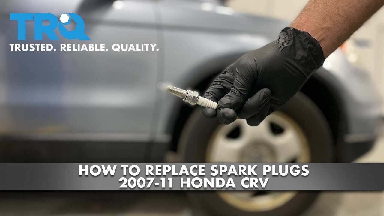 How To Replace Spark Plugs 2007-11 Honda CRV