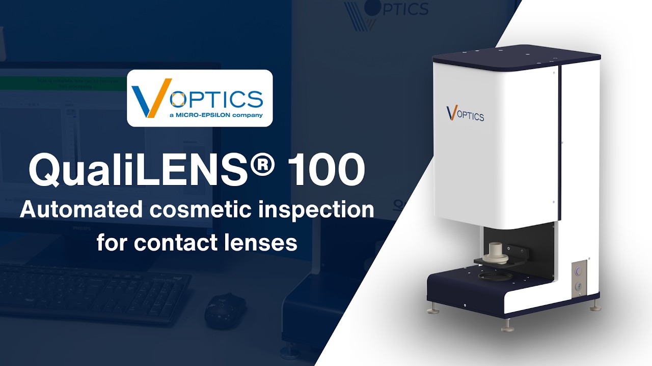 QualiLENS®100: Automated cosmetic inspection solution for contact lenses