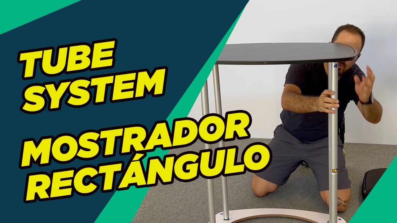 Tube System Mostrador Rectángulo