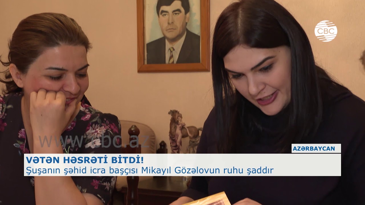 ŞUŞANIN ŞƏHİD İCRA BAŞÇISI MİKAYIL GÖZƏLOVUN RUHU ŞADDIR
