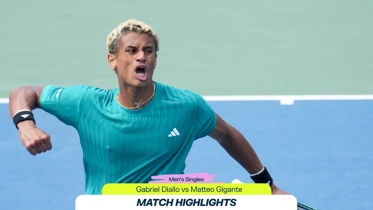 DIALLO VS GIGANTE | NATIONAL BANK OPEN - TORONTO | ROUND 2