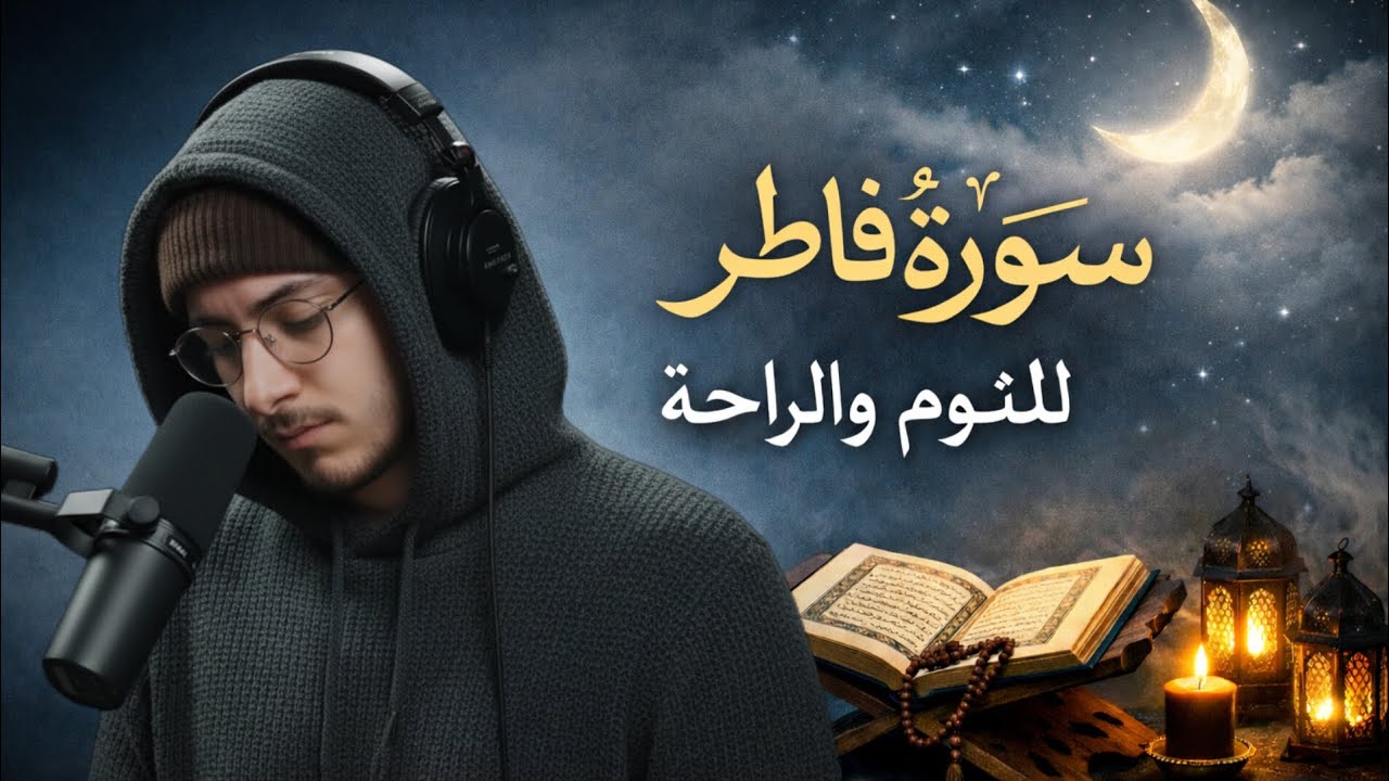 تلاوة هادئة من سورة فاطر | آيات تملأ القلب سكينة وخشوعًا        #راحة_نفسية #تلاوة_هادئة 