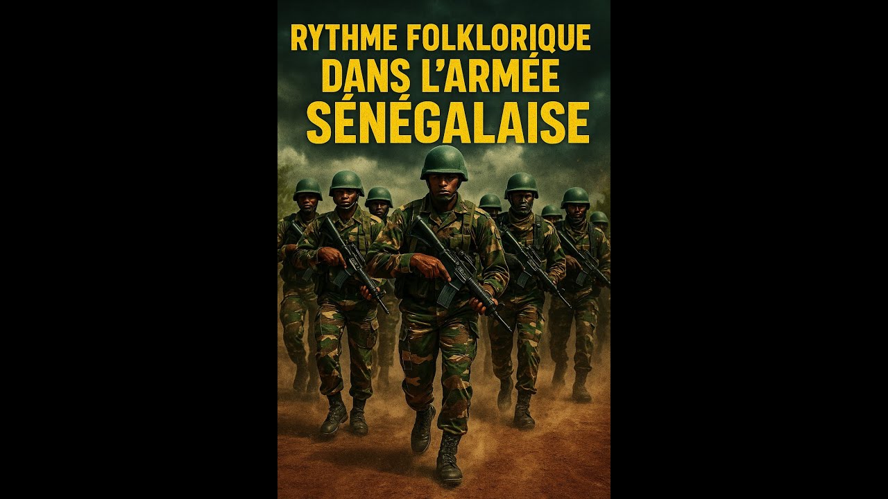 Rythme folklorique dans l'armée sénégalaise 2