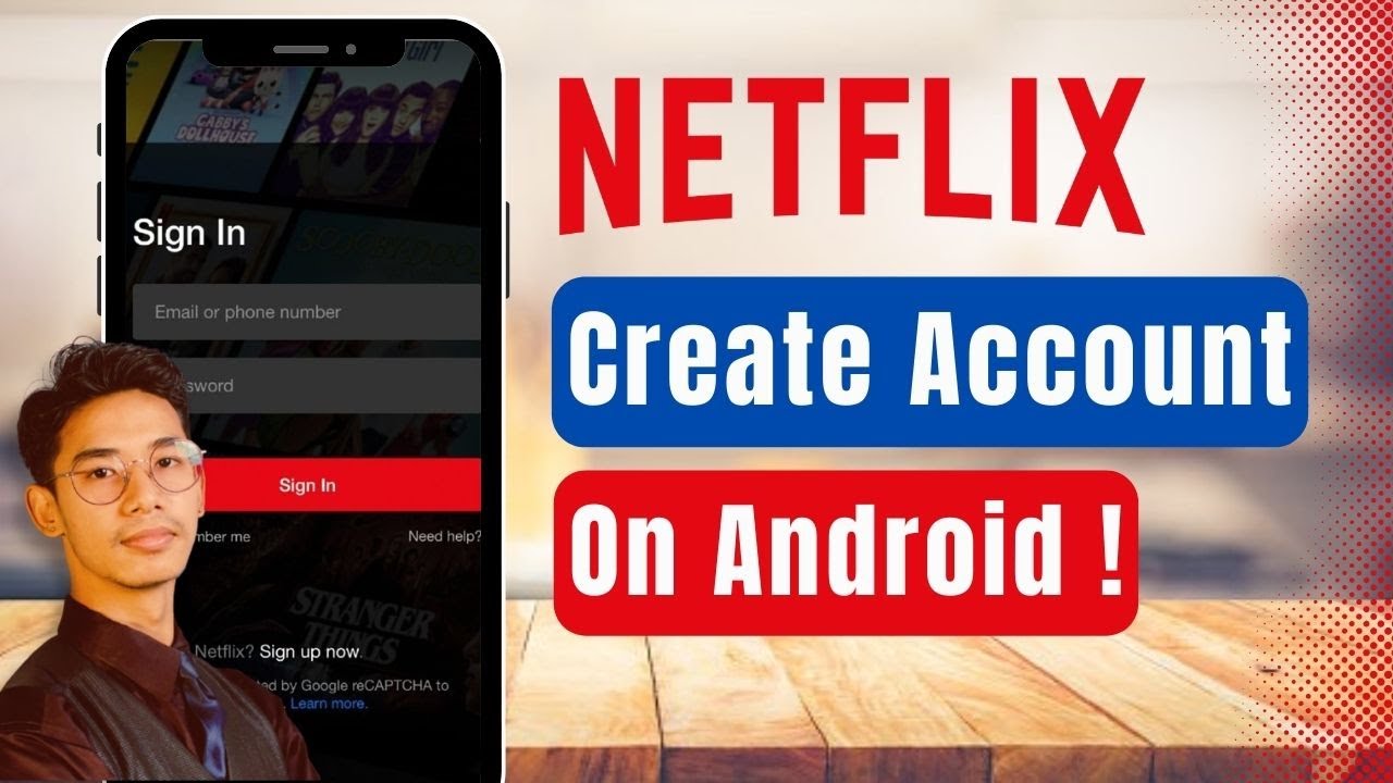 How to Create Netflix Account on Android !