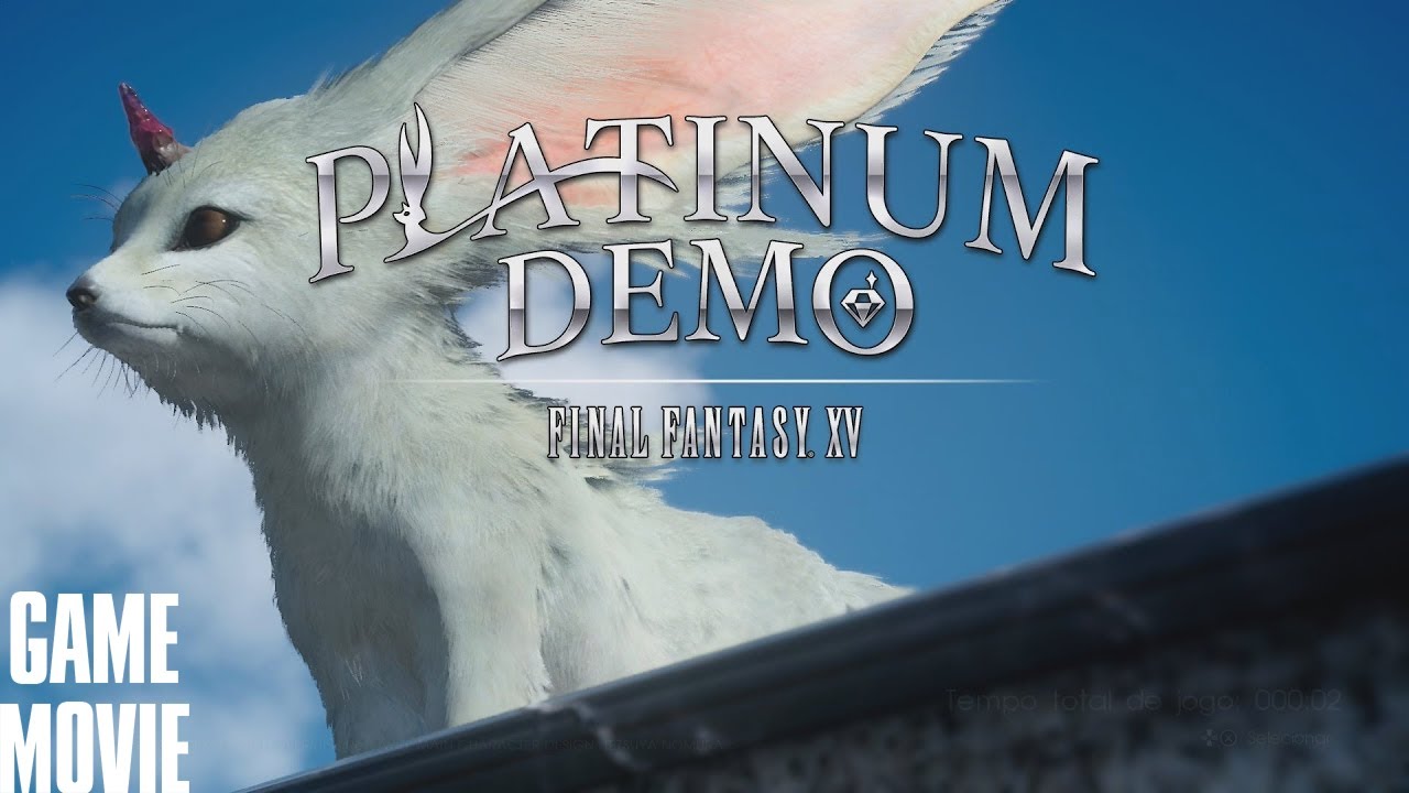 Final Fantasy XV: Platinum Demo | Game Movie (4K60)