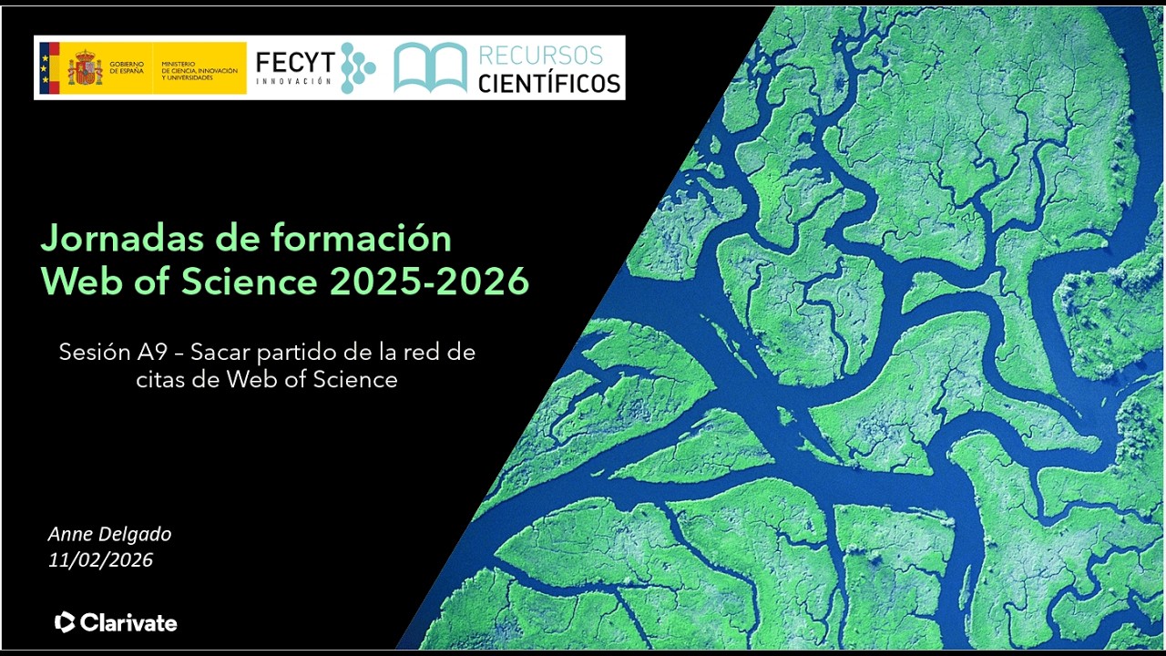 Sesión A9 – Sacar partido de la red de citas de Web of Science