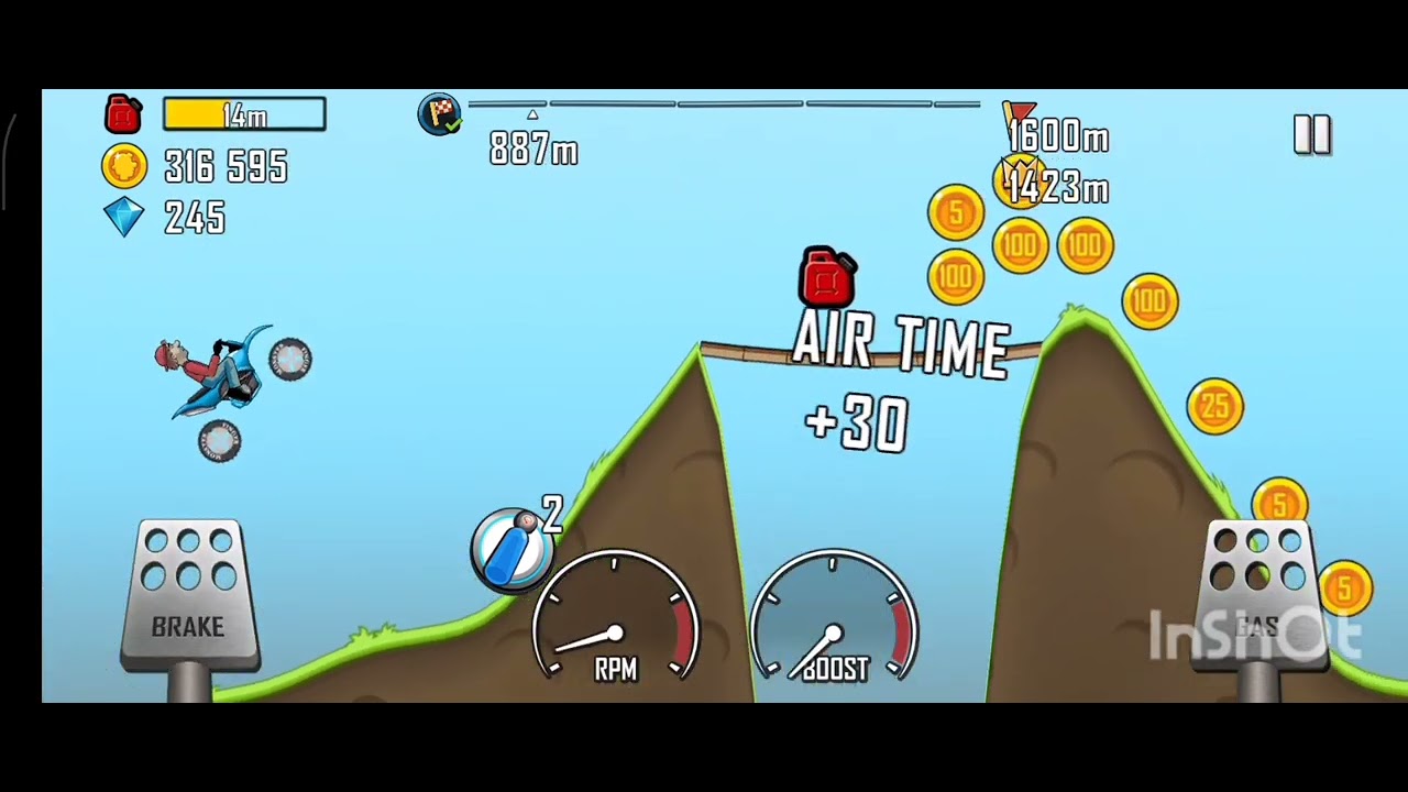 Hill climbing racing