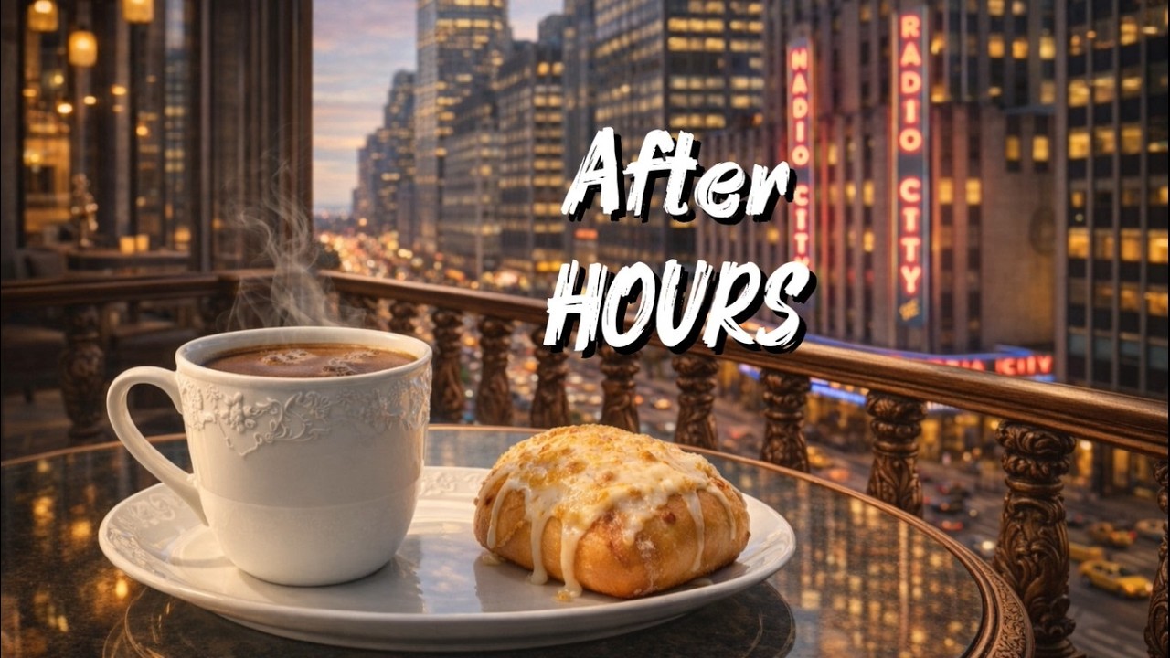 After Hours Jazz | Manhattan Coffee Vibes ☕ 1 Hour Smooth Jazz for Relax, Work & Night Focus