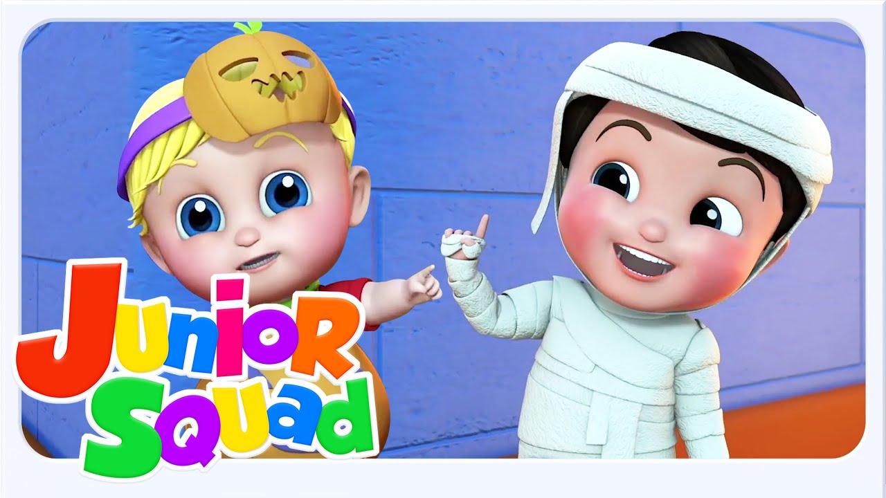 Peek a Boo 👻 Junior Squad | Deutsche Kinderreime zu Halloween